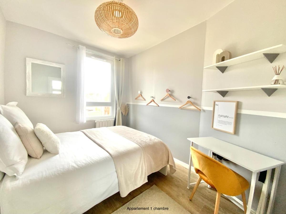 Appartements Chaleureux - 15 Min A Pied De La Gare Le Havre Exterior foto