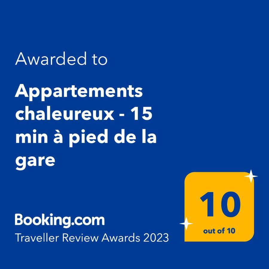 Appartements Chaleureux - 15 Min A Pied De La Gare Le Havre Exterior foto
