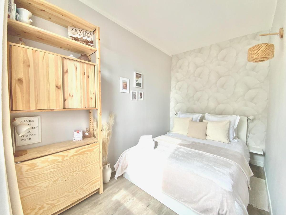 Appartements Chaleureux - 15 Min A Pied De La Gare Le Havre Exterior foto